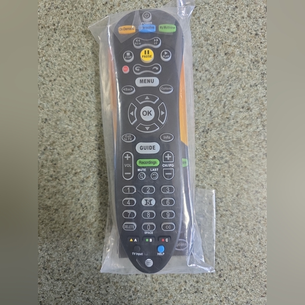AT&T U-Verse S30-S1B Remote Control Backlit. NEW.